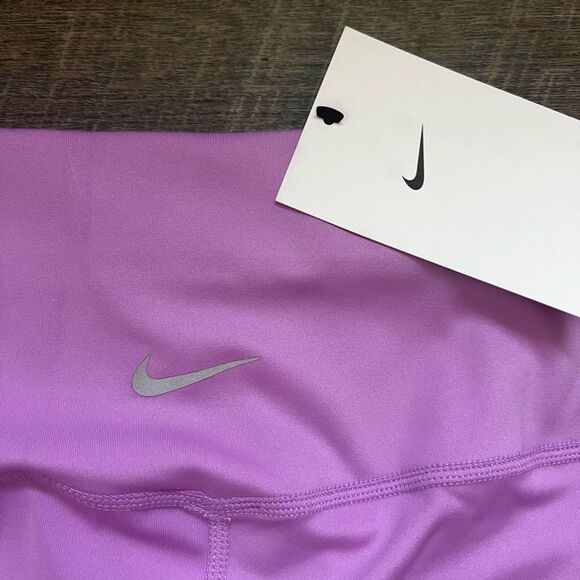 Nike Womens Running Tight Fit Epic Luxe Purple Leggings, Size 1X Swoosh Logo NWT - Picture 8 of 12